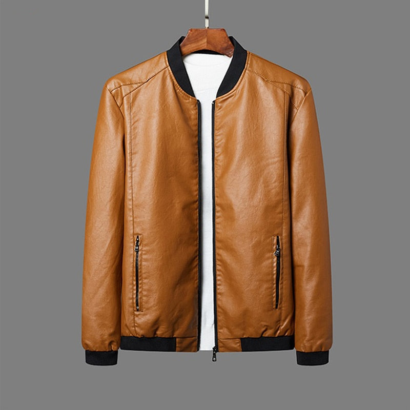 Men's genuine Leather Jackets Plus Sizes available. Casual biker style available up to 5XL 6XL 7XL 8XL Plus