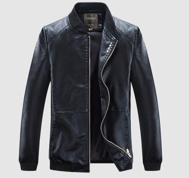 New 2022 Men's Spring  Leather Jackets