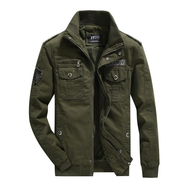 Tactical men`s jacket.  Military Field wear.Bomber Jacket men Coat