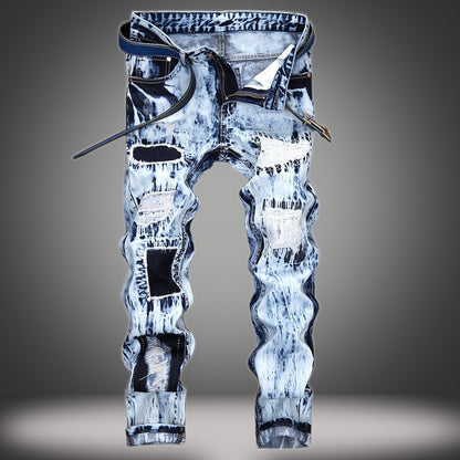 Denim Designer Hole High Quality Ripped denim jeans \ Size 28-38 40 42