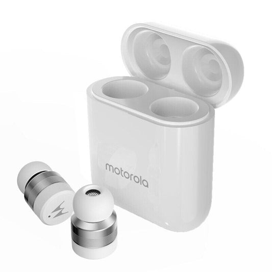 Motorola VerveBuds 115 Truly Wireless TWS Earphone with 6mm Metal Unit Bluetooth 5.0 Stero Sound Quality for iphone Samsung S10