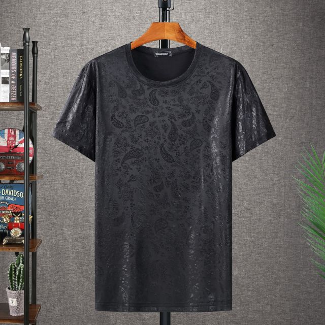 Big N Tall Men's 2021 Bandana Pattern Streetwear Tees Tops available from 4Xl to 12XL