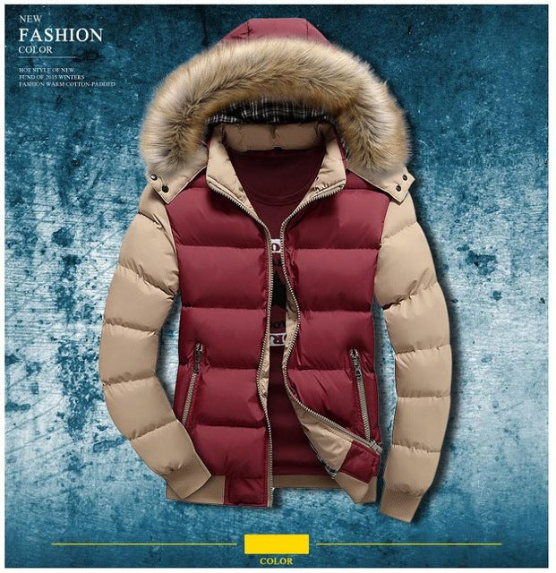 Men's warm down jacket Medium to 4XL Available