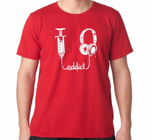 Men's Addicted To Music T-Shirt