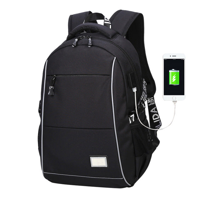 Backpack w/USB charger access