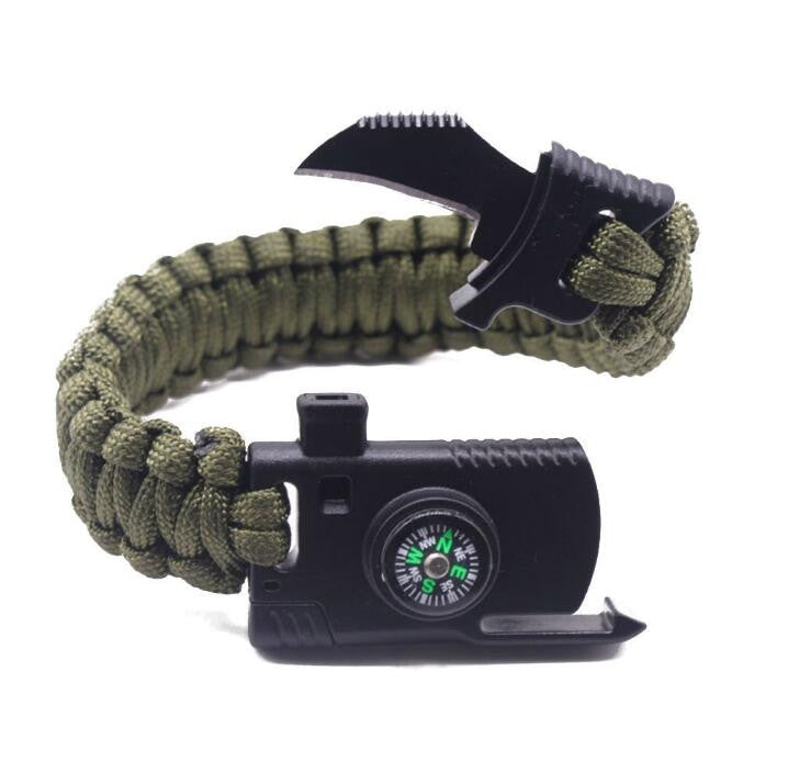 Military Outdoor Paracord Survival Bracelet