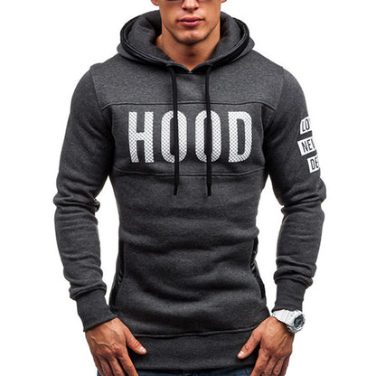 Men's Slim Hoodie Pullover Sweatshirt