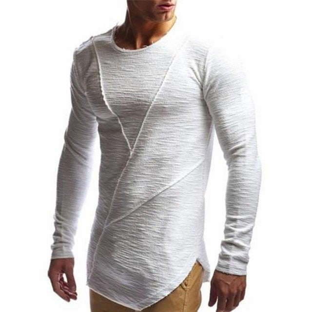 New Men's Hip Hop Long Sleeve T-Shirt