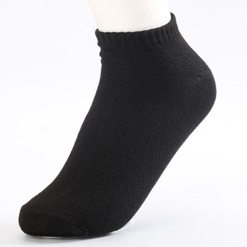 Quality Mens Ankle Socks Low Cut Crew Casual Sport Cotton Socks